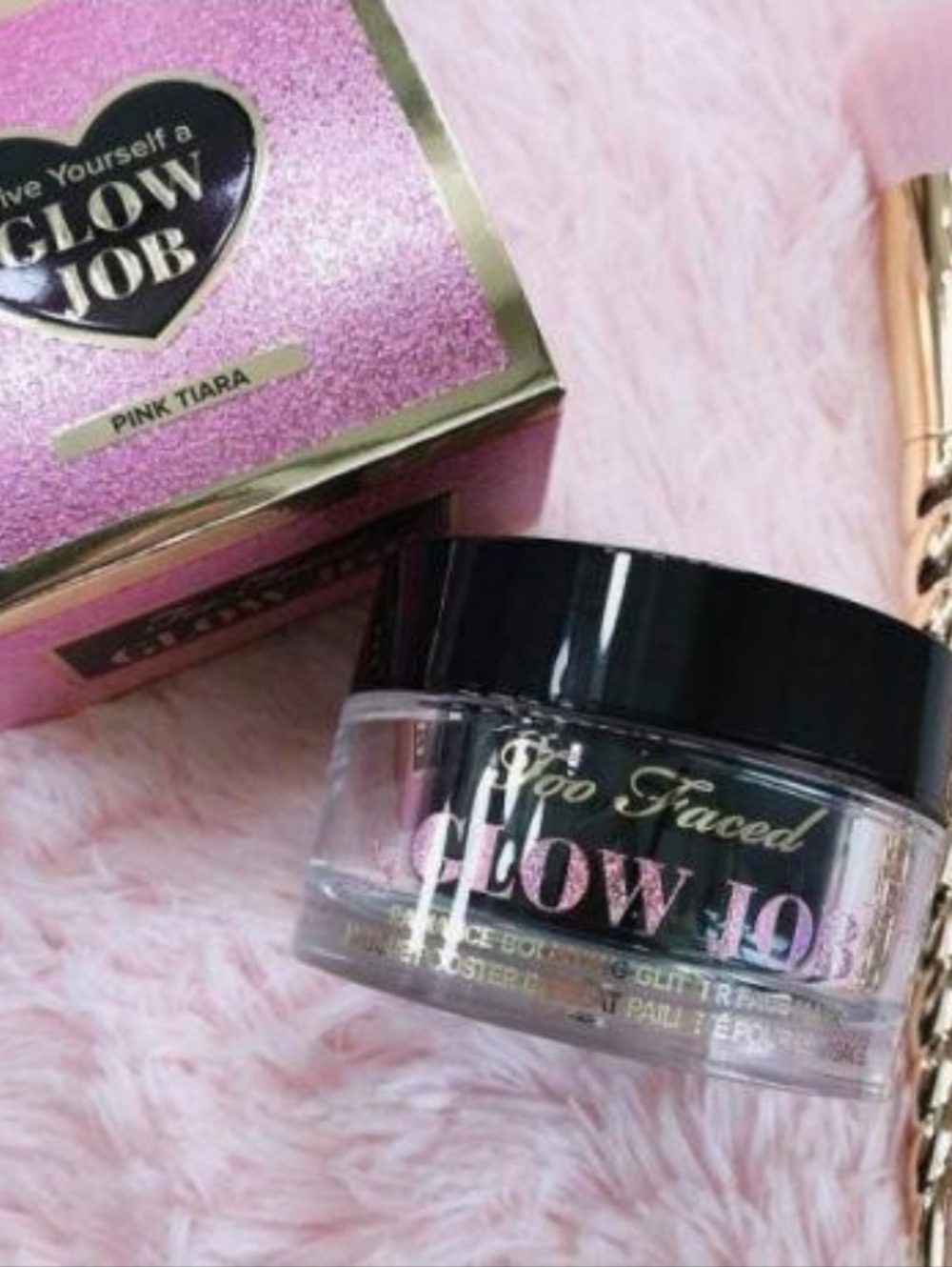 Too Faced Glow Job Radiance Boosting Glitter Face Mask